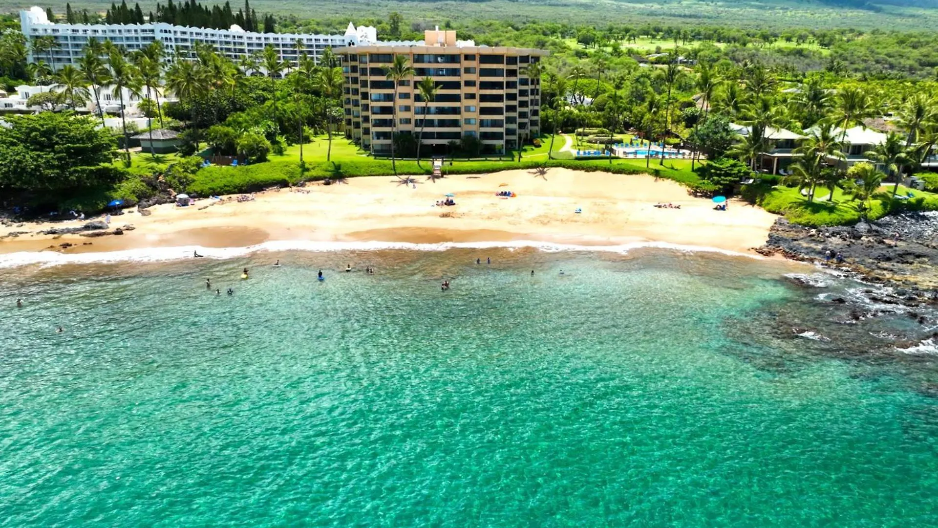 Kbm Resorts Free Car Polo Beach Pol-109 Ground Floor Steps To The Sand Sunset Views Wailea  Wailea (Maui)