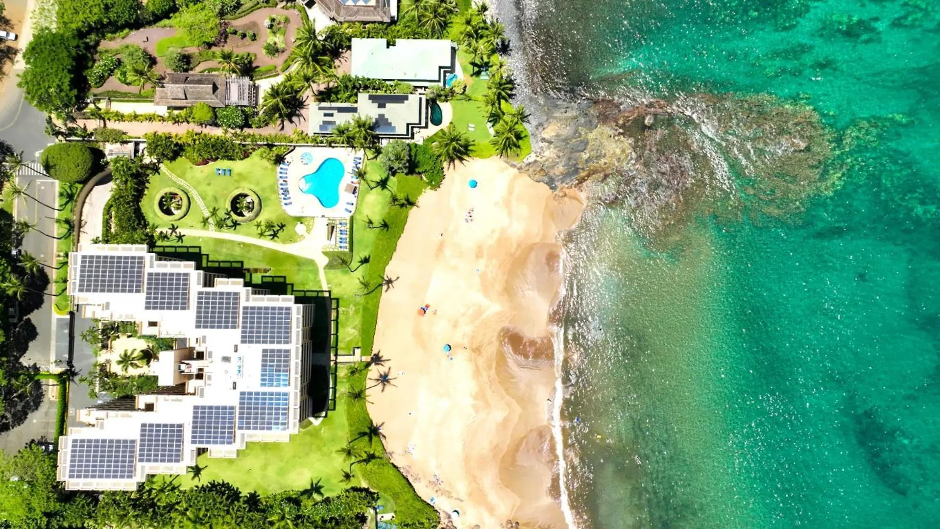 Kbm Resorts Free Car Polo Beach Pol-109 Ground Floor Steps To The Sand Sunset Views Wailea  0*, Wailea (Maui)