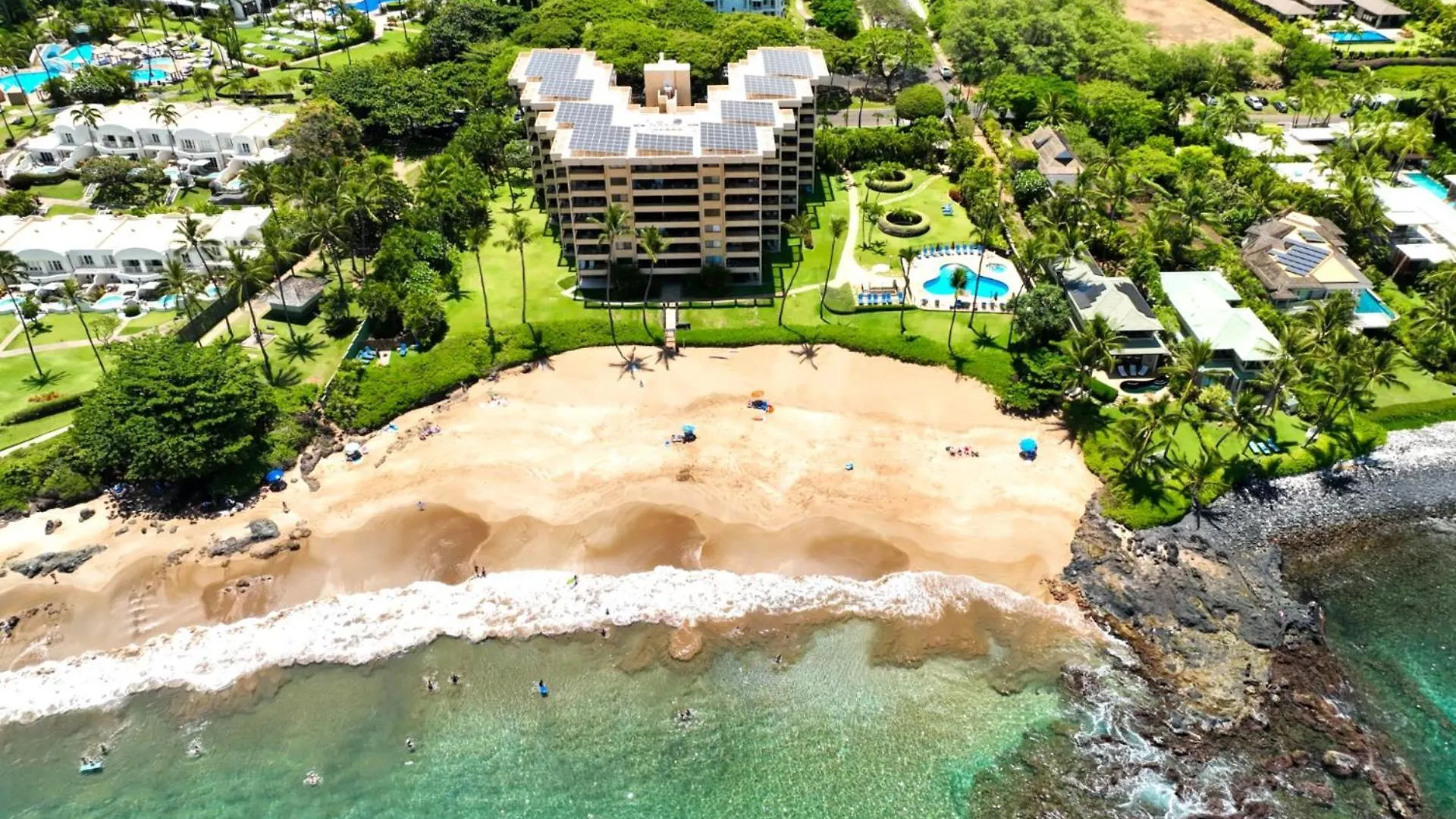 Apartment Kbm Resorts Free Car Polo Beach Pol-109 Ground Floor Steps To The Sand Sunset Views Wailea