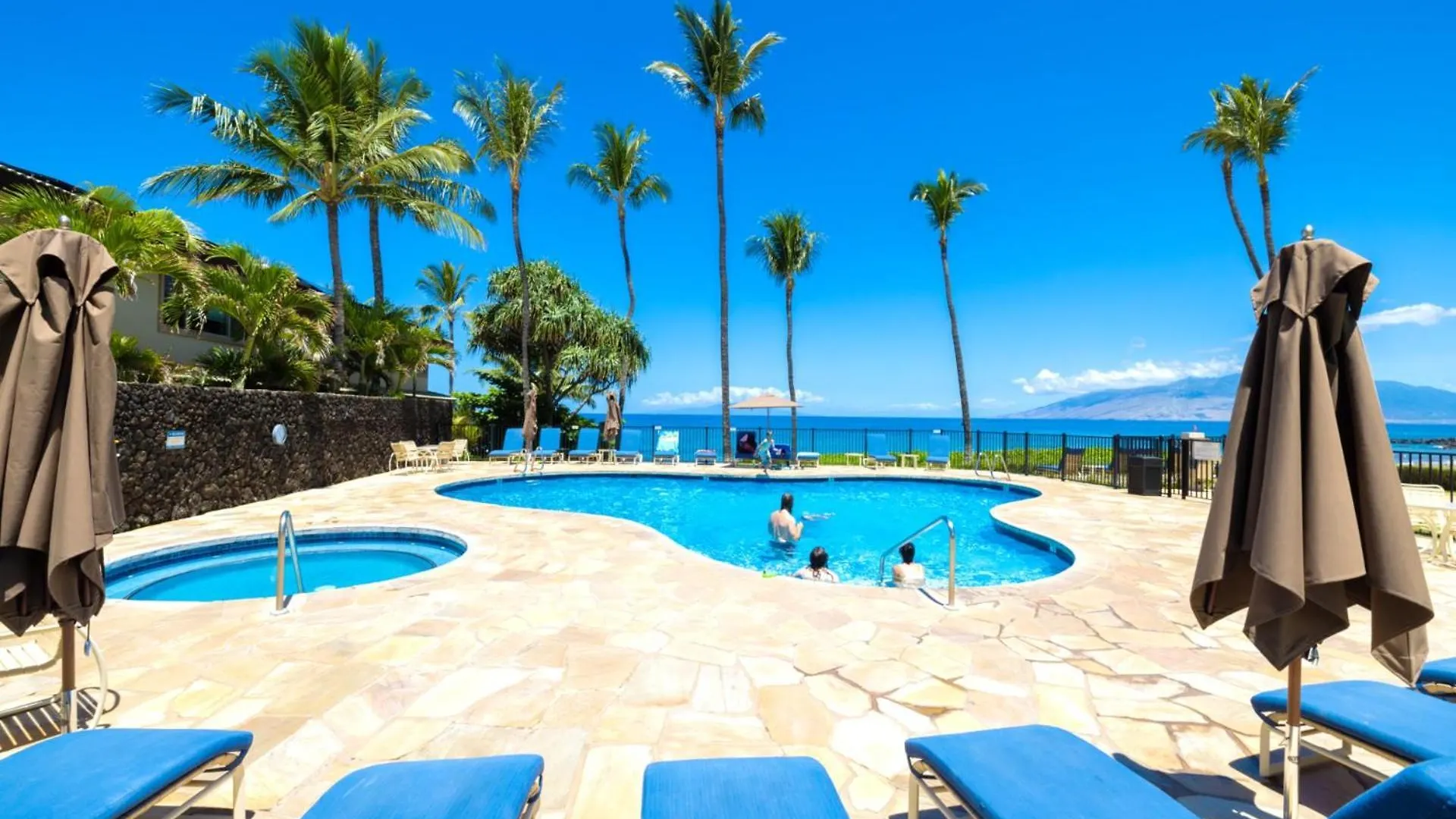 Kbm Resorts Free Car Polo Beach Pol-109 Ground Floor Steps To The Sand Sunset Views Wailea  United States