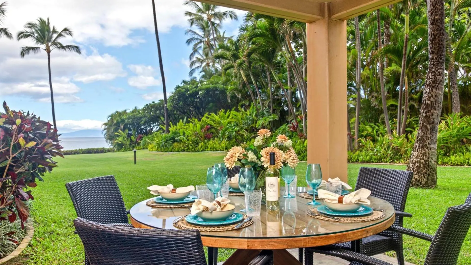 Kbm Resorts Free Car Polo Beach Pol-109 Ground Floor Steps To The Sand Sunset Views Wailea  Apartment